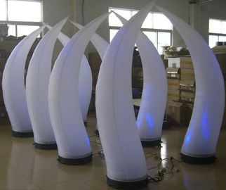 Plastik-aufblasbare Beleuchtungs-Dekoration Shells, aufblasbares Luft-Gebläse