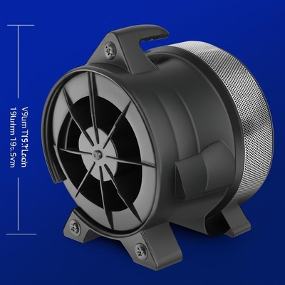 Electric Inflatable Air Blower Fan Less Than 70dB Noise Level 19.8*11.6*19.5cm Volume Low-Noise Electric Power Source