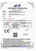 China Wenling City HongFu Machinery Co.,Ltd zertifizierungen